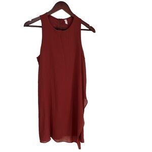 Gentle Fawn size small Sleeveless Burgundy Dress